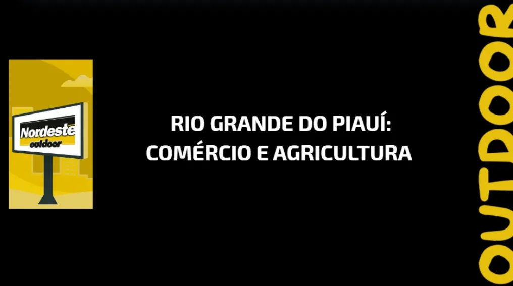 Rio Grande do Piau&iacute;: Com&eacute;rcio e Agricultura
