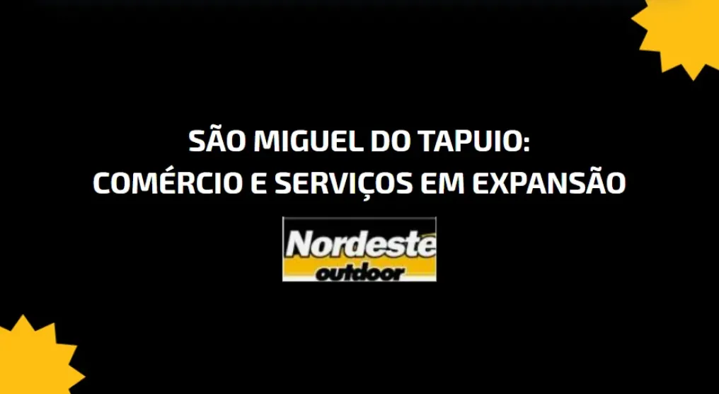 S&atilde;o Miguel do Tapuio: Com&eacute;rcio e Servi&ccedil;os em Expans&atilde;o