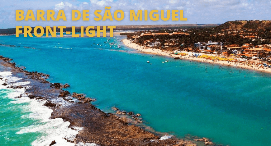 FRONT-LIGHT EM BARRA DE S&Atilde;O MIGUEL - AL
