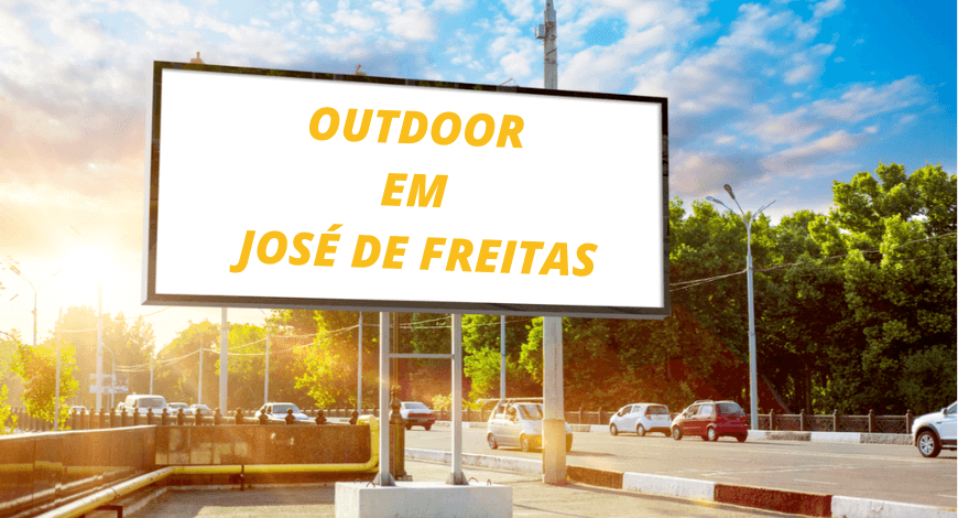 OUTDOOR EM JOS&Eacute; DE FREITAS