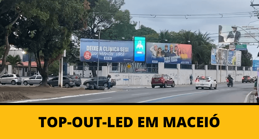 TOPOUTLED EM MACEI&Oacute;: OUTDOOR E LED